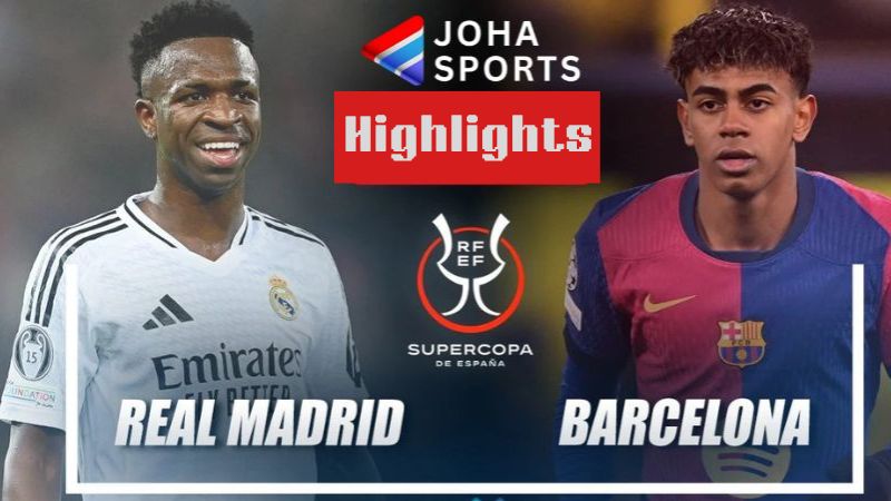 Barcelona VS Real madrid Highlights Super Copa 2025